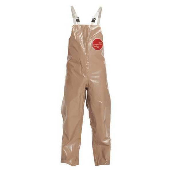 Dupont Bib Overall,Tan,Elastic,4XL,PK6 C3360TTN4X000600