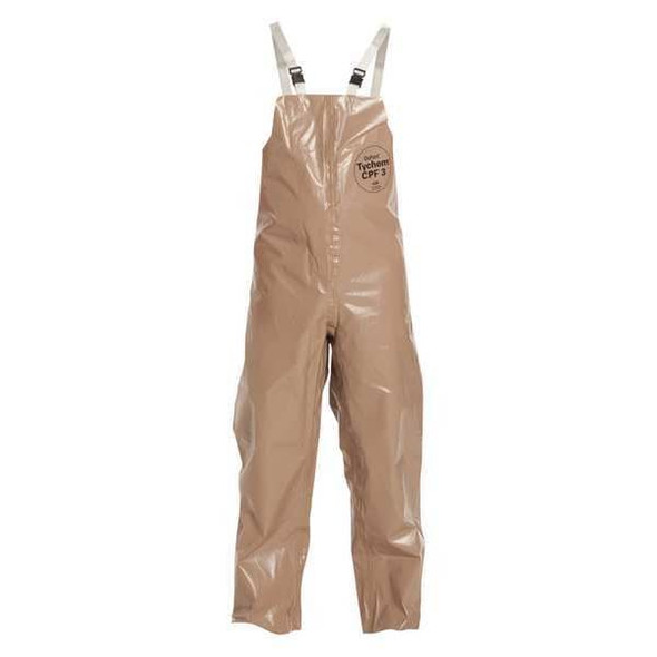 Dupont Bib Overall,Tan,Elastic,4XL,PK6 C3360TTN4X000600