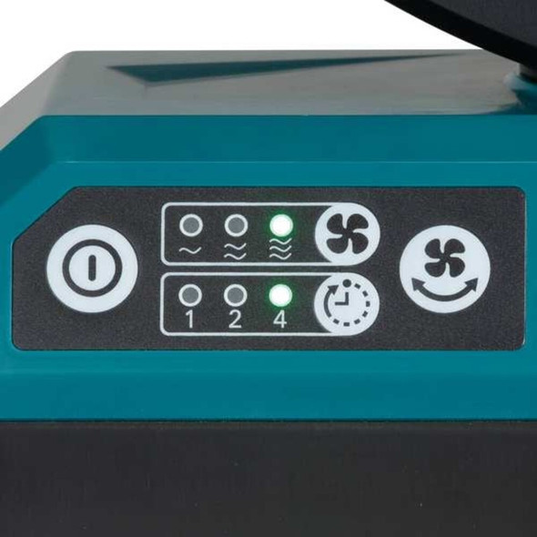 Makita Jobsite Fan, 9 1-4" Dia, 40V DC, 290 cfm CF001GZ