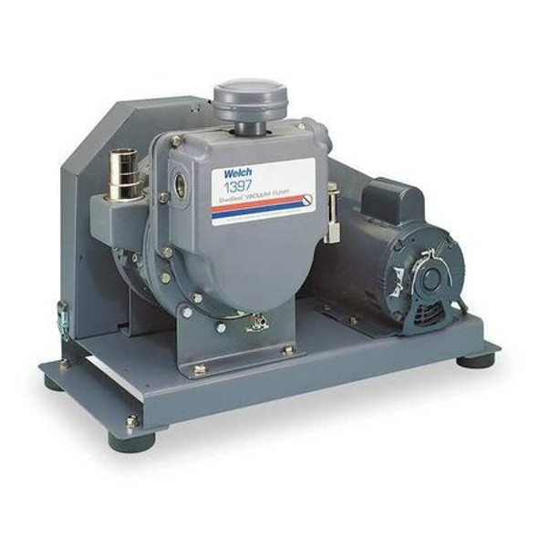 Duoseal Vacuum Pump,1 HP,17.7 cfm,115/230V 1397B-01