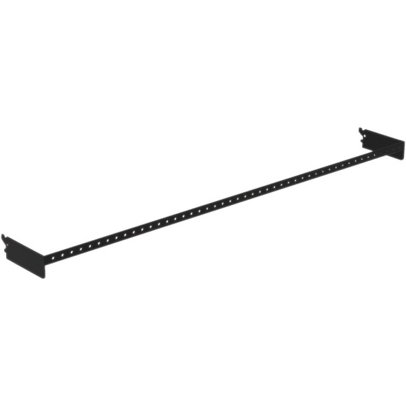 Lozier 4 Ft. W x 1 In. H x 6 In. D Black Crossbar LXBP406DIB.CHR