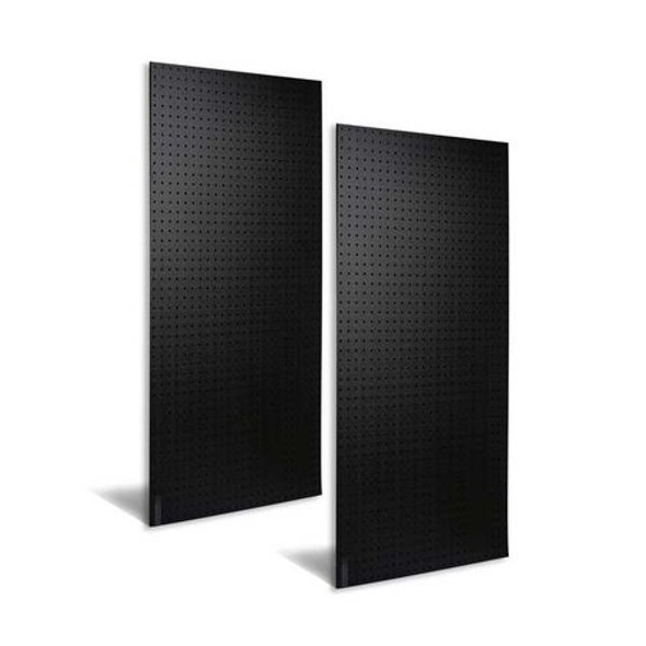 Triton Products Pegboards,2 Panel,3/16"D,48"H,24"W,Black DB-2BK Triton Products Pegboards,2 Panel,3/16"D,48"H,24"W,Black DB-2BK
