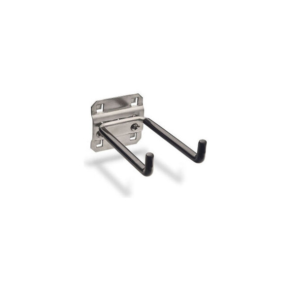 Triton Products 4"" Double Rod 90 Degree Bend Vinyl Dipped SS LocHook for SS Loc