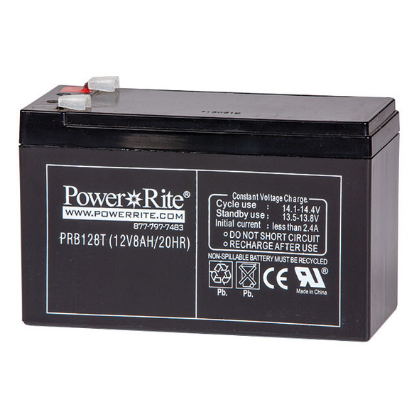 Power Rite® Battery, 12V, 8 Ah, 1/Each