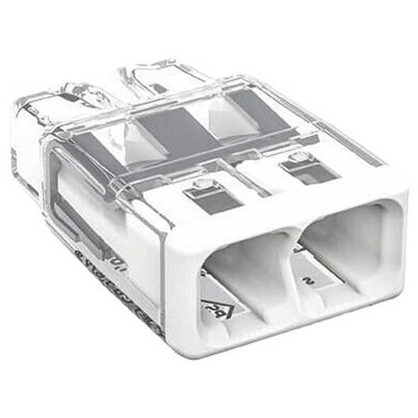 Wago #12awg Push In Connector, 2 Pole 2773-402/K000-0002 Wago #12awg Push In Connector, 2 Pole 2773-402/K000-0002