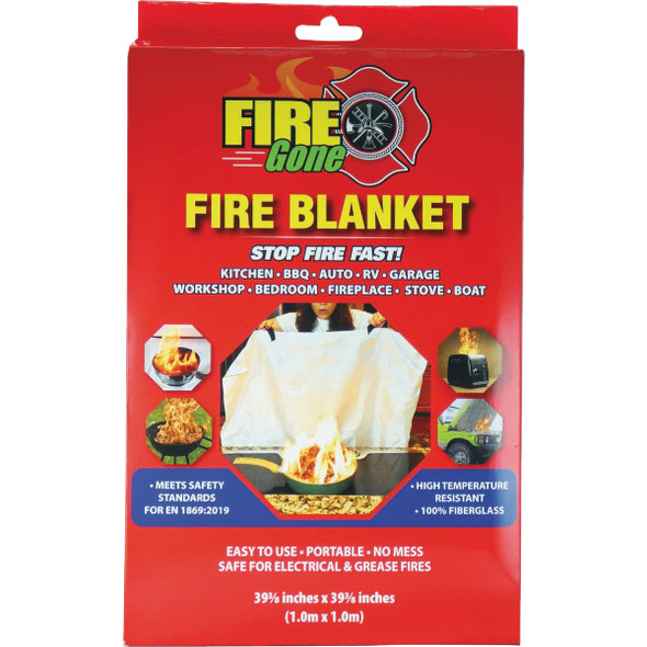 Fire Gone Fire Blanket FGB-7109 Fire Gone Fire Blanket FGB-7109