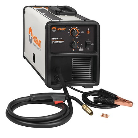 MIG Welder, Handler 125, Single-Phase, 110/115/120V AC, 25 to 130A DC, 25 %
