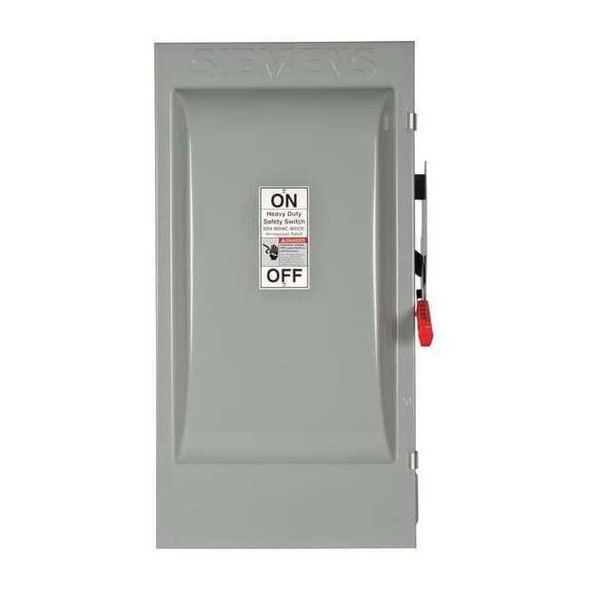 Siemens Nonfusible, Safety Switch, Heavy Duty, 600 V, 3PST HNF364J