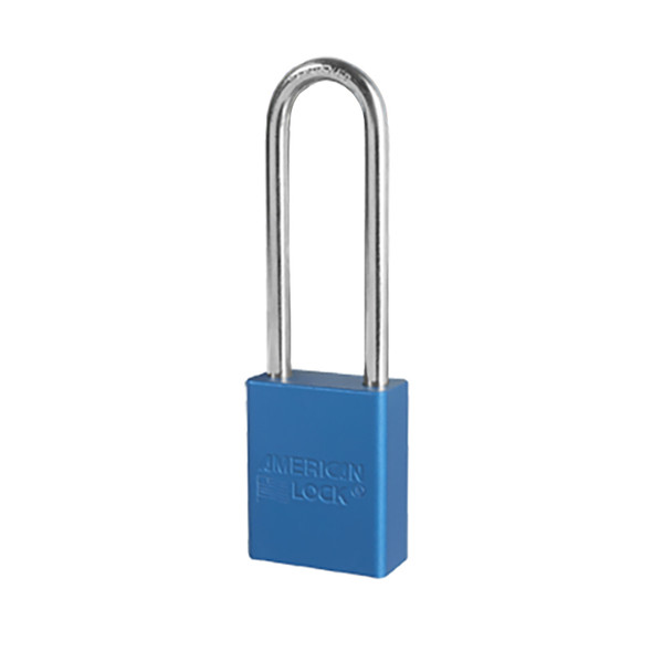 Roll over image to zoom in  Product Features  Product Overview  Related Videos  Reviews  Questions & Answers  American Lock A1107-BLU-KD Safety Padlock