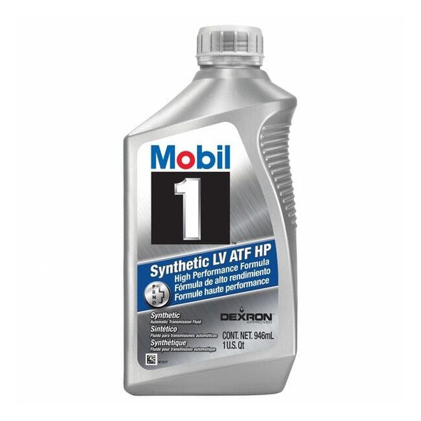 Mobil Transmission Fluid,1 qt Sz,Red 124715