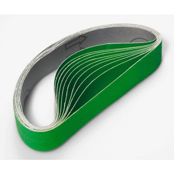 Fein Grinding Belts 1 1/8" X 21" 80 Grit Pack 63714136010