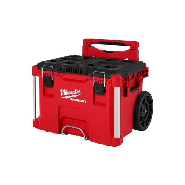 PACKOUT Rolling Tool Box, 22 in L x 19 in W x 29 in H, Polypropylene, Red