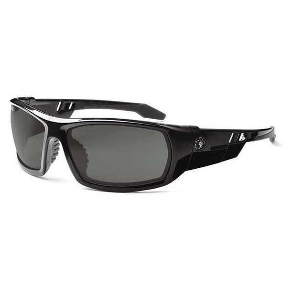 Ergodyne Safety Glasses,Gray,Scratch-Resistant ODIN Ergodyne Safety Glasses,Gray,Scratch-Resistant ODIN
