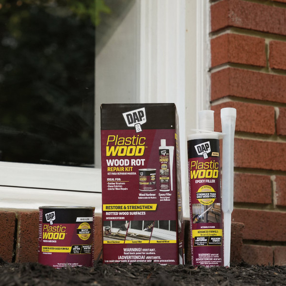 Dap Natural Plastic Wood Rot Repair Kit 7079821005 782571