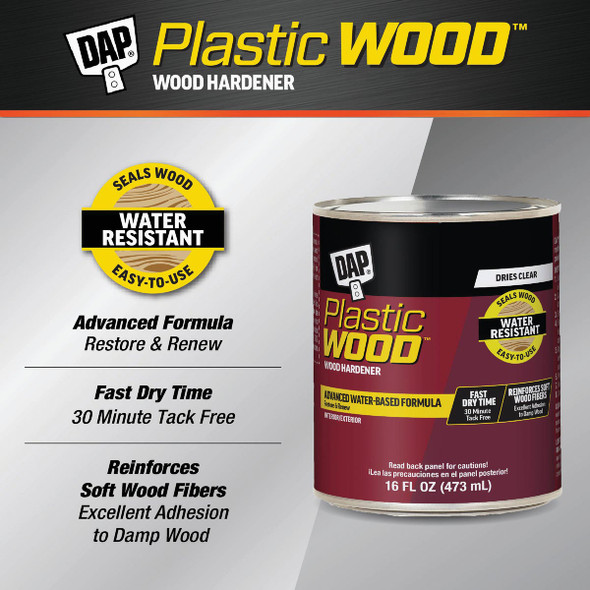 Dap Plastic Wood 16 Oz. Natural Hardener 7079821000 775171