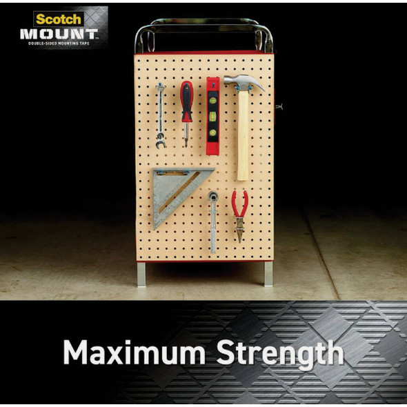 Scotch Mount 1 In. x 125 In. Extreme Double-Sided Mounting Tape