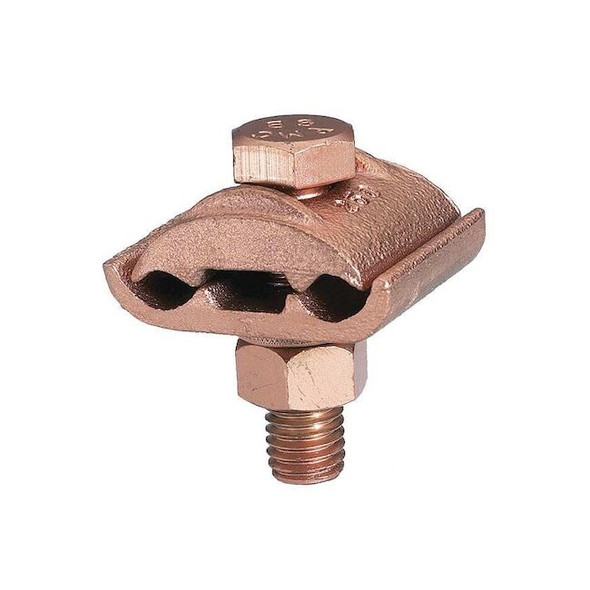 Burndy Connector,Copper,Overall L 1.74in GC2626