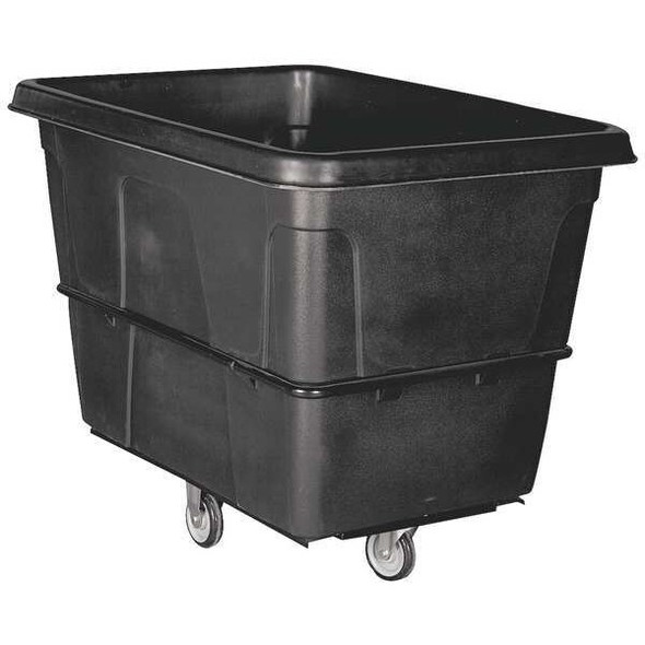 Manufacturer Varies Cube Truck,7/16 cu. yd.,800lb. Cap,Black 36FK91