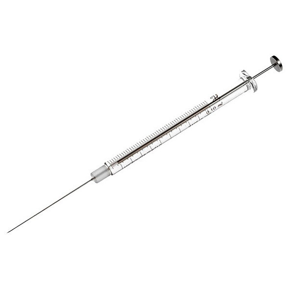 Hamilton Syringe, Borosilicate Glass, 100 ul, Sterile, Cemented, Cemented 80600