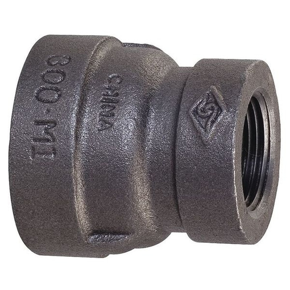 Reducer Coupling Reducer, 2-1/2" x 2" Pipe, FNPT, Malleable Iron, Class 300