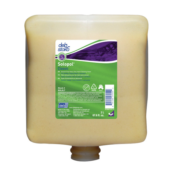 Hd Classic Hand Cleaner, 2 Liter, Orange Scent