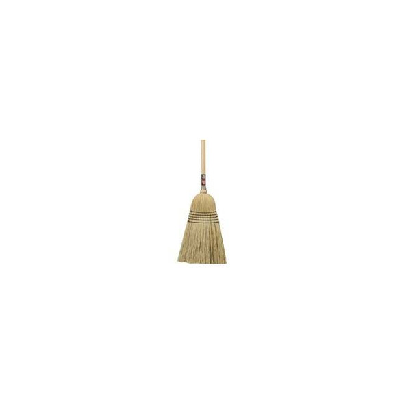 42" Commercial Corn Broom, Wood Handle