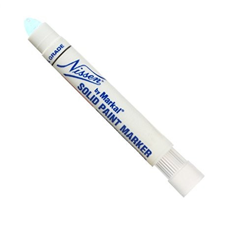 Nissen SPWHS Standard Solid Paint Marker, White