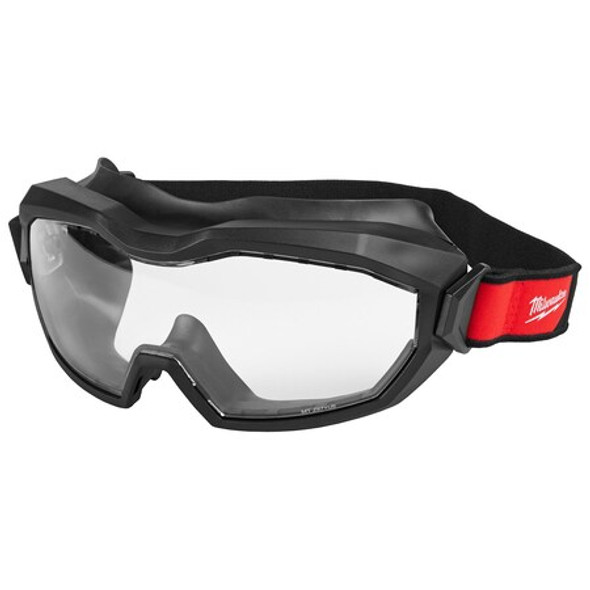Milwaukee Tool Safety Goggles, TPV, Clear, Wraparound 48-73-2062