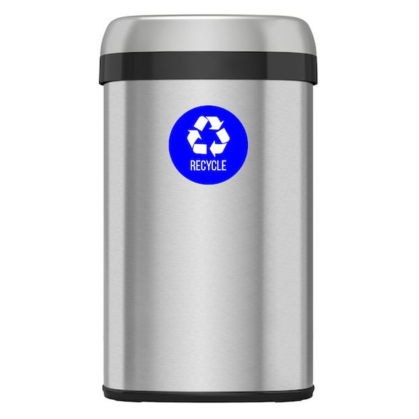 Hls Commercial Vinyl RECYCLE Decal Sticker Set, UV,PK 3 HLSKERCYCLE3 Hls Commercial Vinyl RECYCLE Decal Sticker Set, UV,PK 3 HLSKERCYCLE3