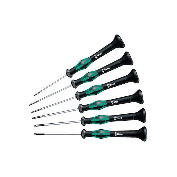 Wera Precision Screwdriver Set,Torx(R),6 pcs. 05345277001