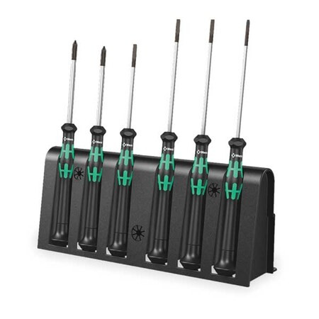 Wera Precision Screwdriver Set,Sl/Ph,6 pcs. 05118152001