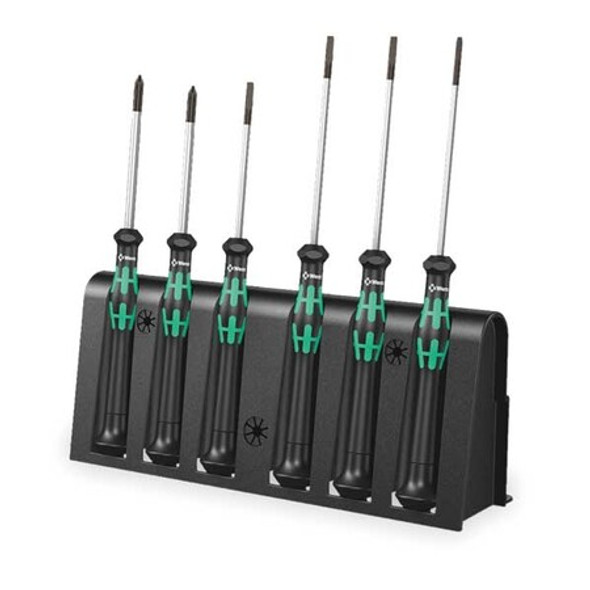 Wera Precision Screwdriver Set,Sl/Ph,6 pcs. 05118152001
