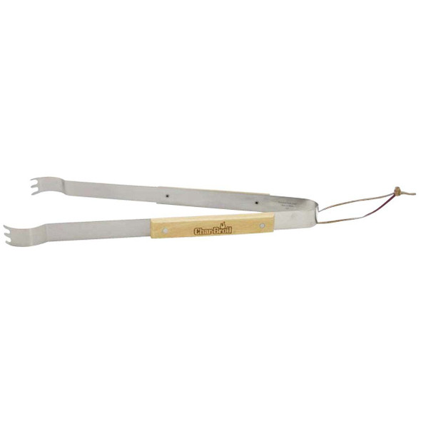 Char-Broil Stainless Steel Hardwood Tongs 4385326