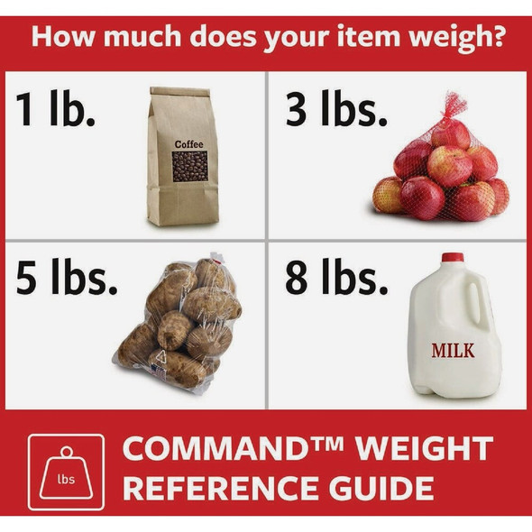 Command Small Matte Black Decorative Hook, 4 Hooks, 5 Strips 17032MB-4ES 221086