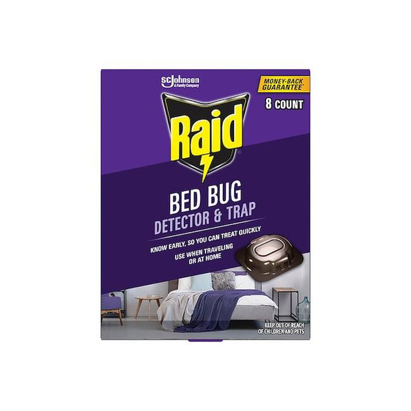 Raid Bed Bug Trap,Bait Box,PK6 674798