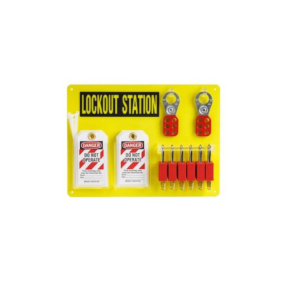 Brady Lockout Station,0.1875" D,11.5" H,15.5"W 153679