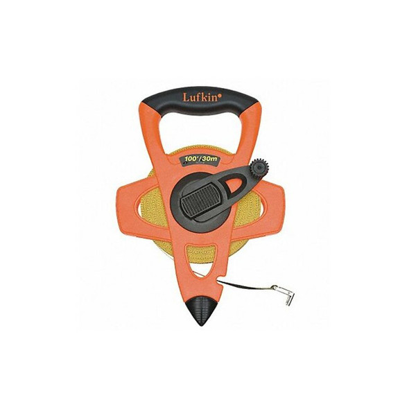 1/2" x 30m/100' Fiberglass SAE/Metric Dual Sided Tape Measure