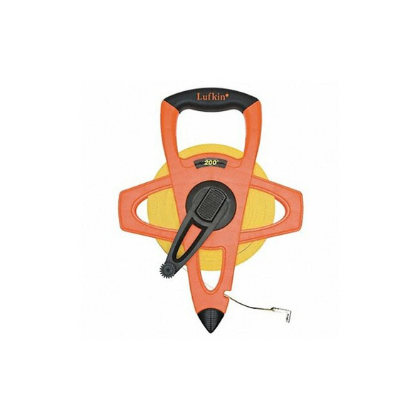 Crescent Lufkin 1/2" x 200' Engineer's Fiberglass Tape Measure FE200D