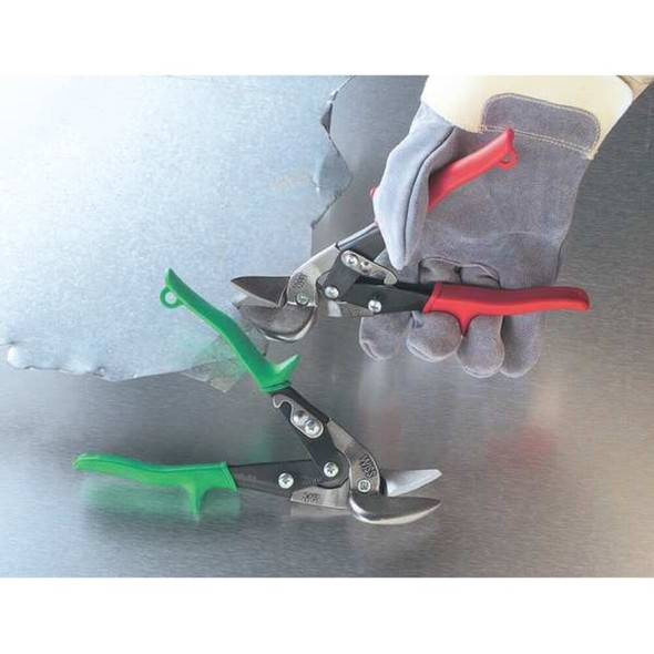 Crescent Wiss 9-1-4" MetalMaster Offset Straight and Left Cut Aviation Snips M6R