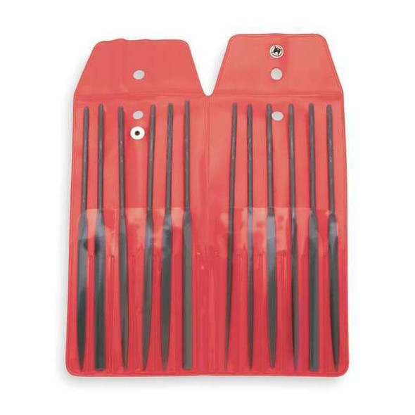 Nicholson 12 Piece 6-1/4" 2 Cut File Assortment T37761
