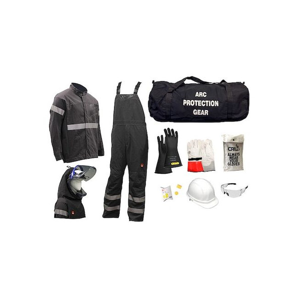 Mechanix Wear PPE4 Arc Flash Kit AG40-GP-L-H3P-10