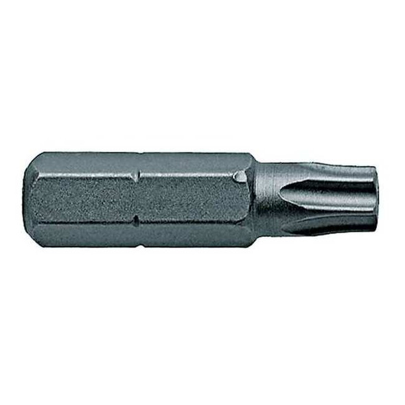 Apex Tool Group Torsion Bit, SAE, 1/4", Hex, T7, 1", PK5 440-TX-07X-5PK