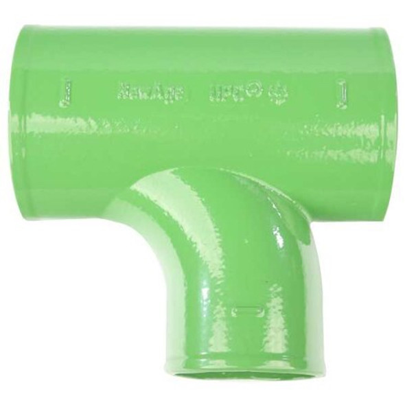 Sanitary Tee Sanitary Tee, 2" Pipe, Female Socket, Cast Iron, 0 psi