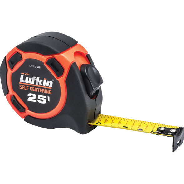 Crescent Lufkin 25 Ft. Self Centering Power Tape Measure L625SC-02