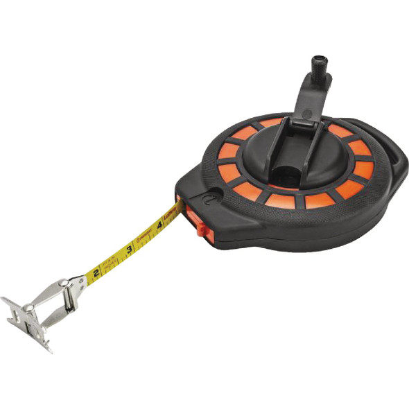 Crescent Lufkin 3/8 In. x 100 Ft. Steel Contruction Long Tape ST100-07