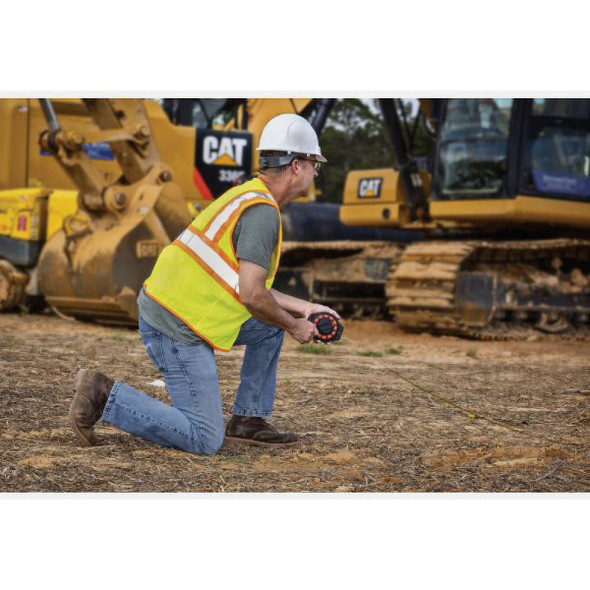 Crescent Lufkin 3-8 In. x 100 Ft. Steel Contruction Long Tape ST100-07 388581