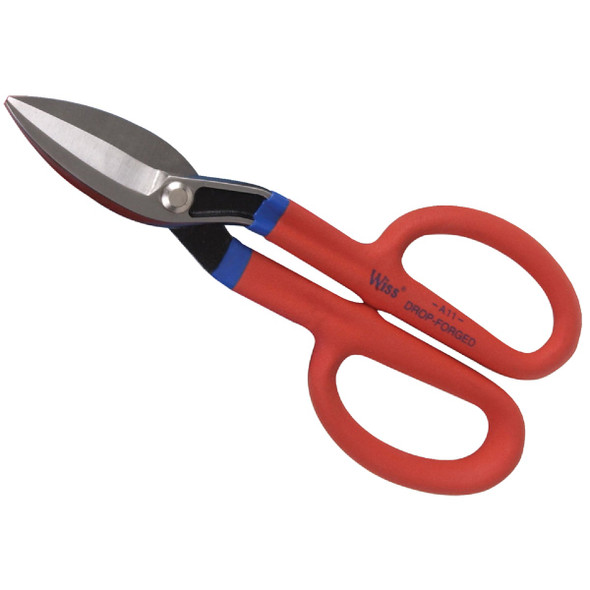 Crescent Wiss 10 In. Tin Straight Regular Pattern Snips WDF10S