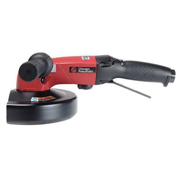 Angle Angle Grinder, 1/2 in NPT Female Air Inlet, Heavy Duty, 7,700 RPM, 2.8 hp