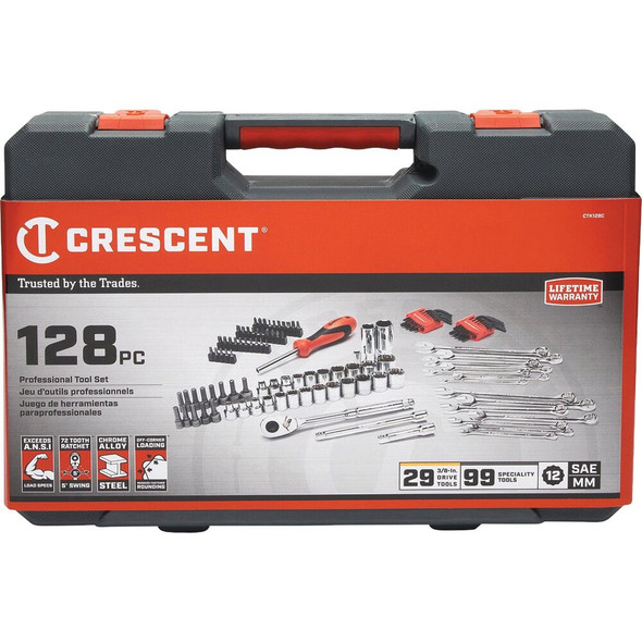 Crescent Crescent 128pc Tool Set CTK128C 312575