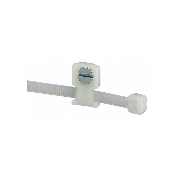 Panduit Cable Tie Mount,Screw Applied,PK100 LPMM-S5-C